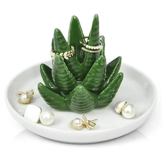 Cactus Ring Holder Jewelry Tray