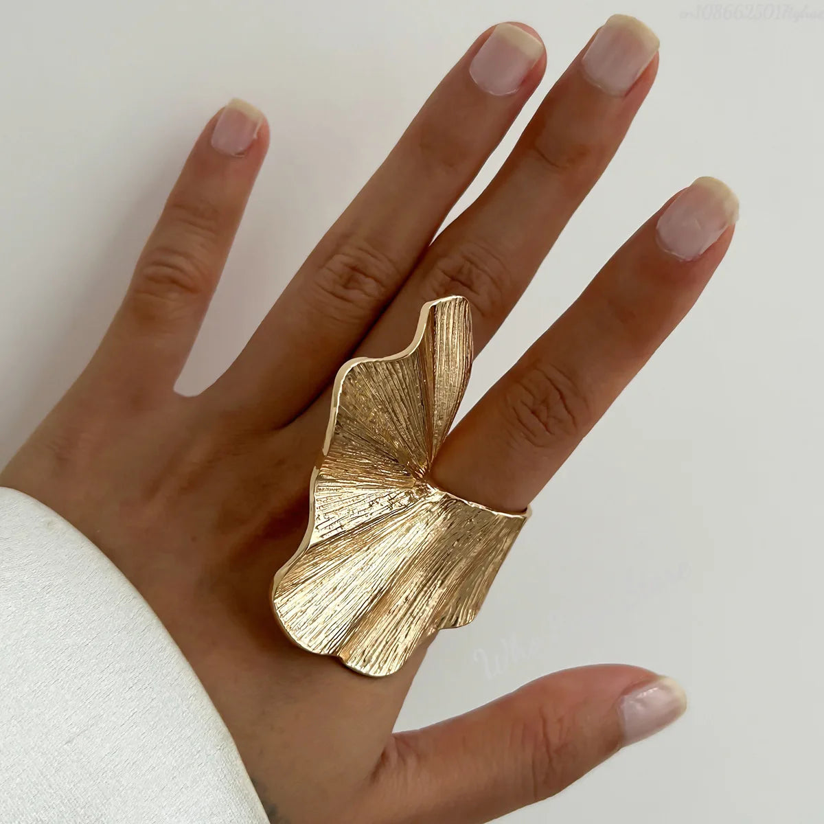 Ginkgo Leaf Ring  Inspired by nature's timeless beauty
