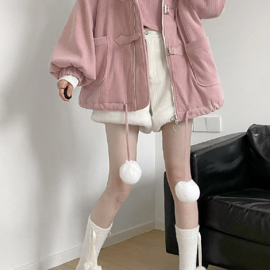 Bread Cotton Suit Velvet Soft Suit